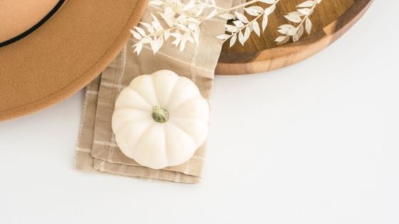 Autumn season hat and pumpkin bible verses about change and transition