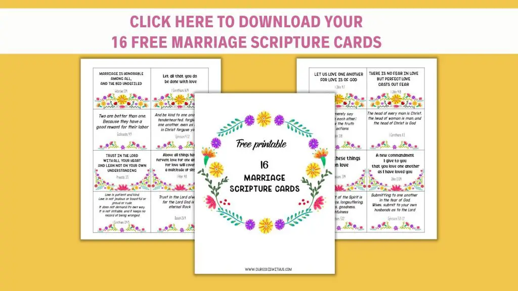 Free Marriage Scripture Cards Download