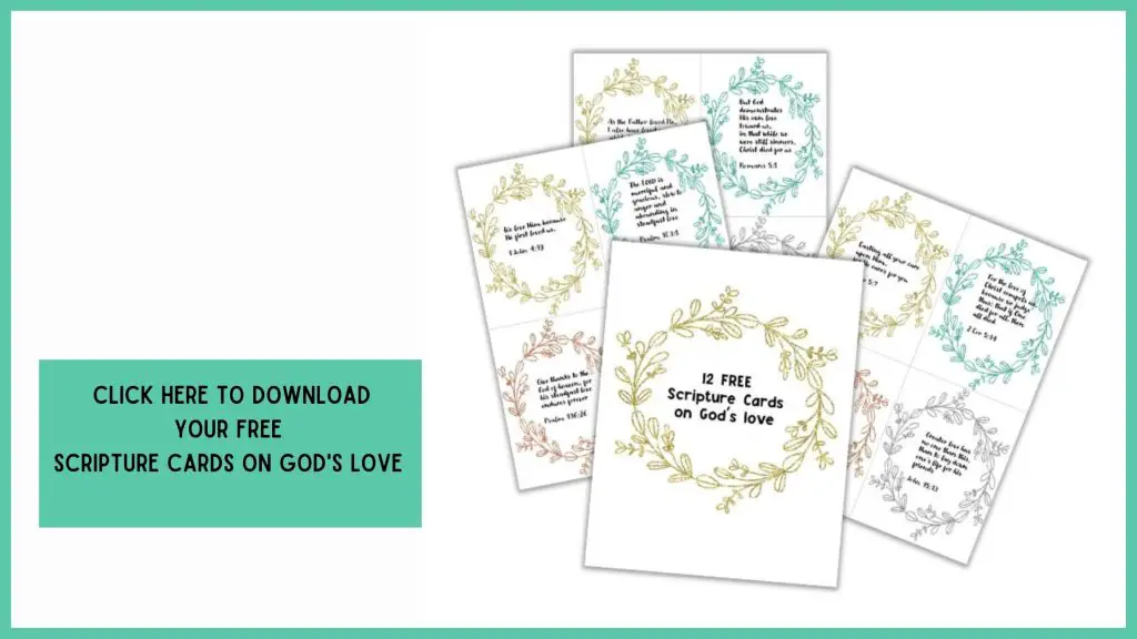 Love Scripture cards
