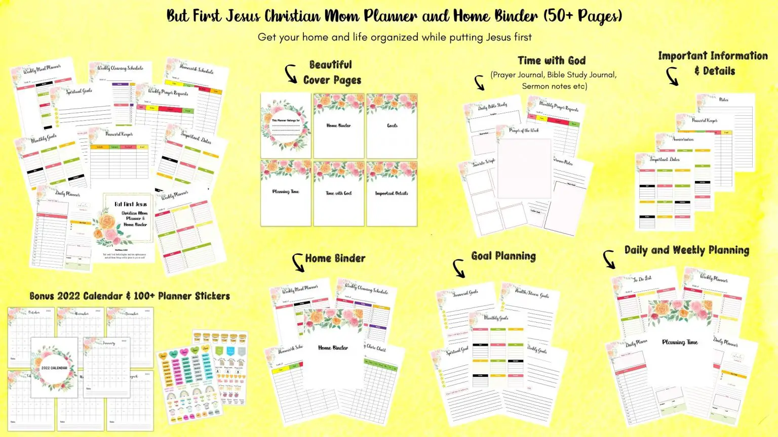 The Best Mom Planner For Christian Moms Our God Is With Us