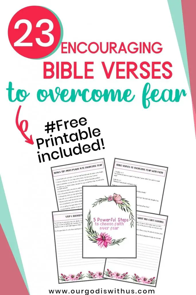 Bible verses to overcome fear