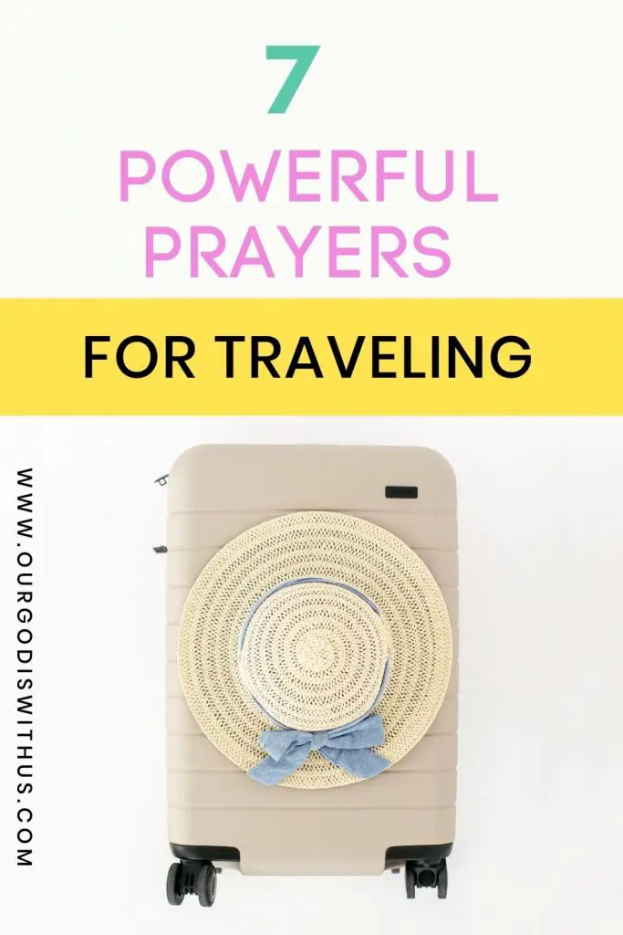 7 Powerful Prayers for traveling Pin Image
