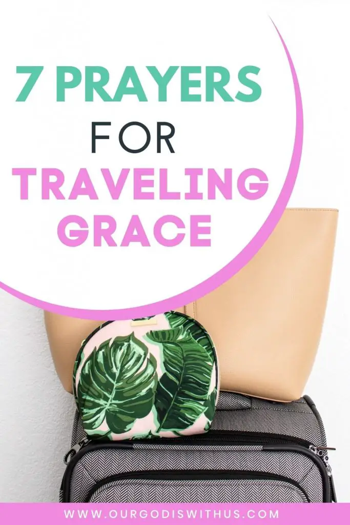 7 Prayers for Traveling Grace Pin Image